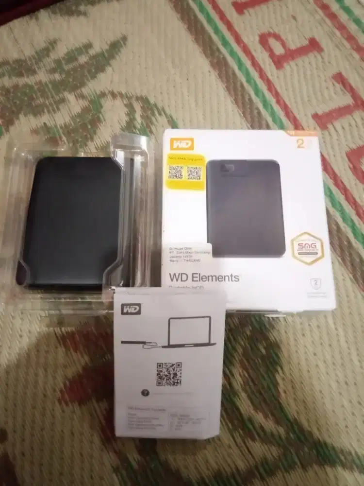 Jual Hardisk Eksternal WD 2TB like new