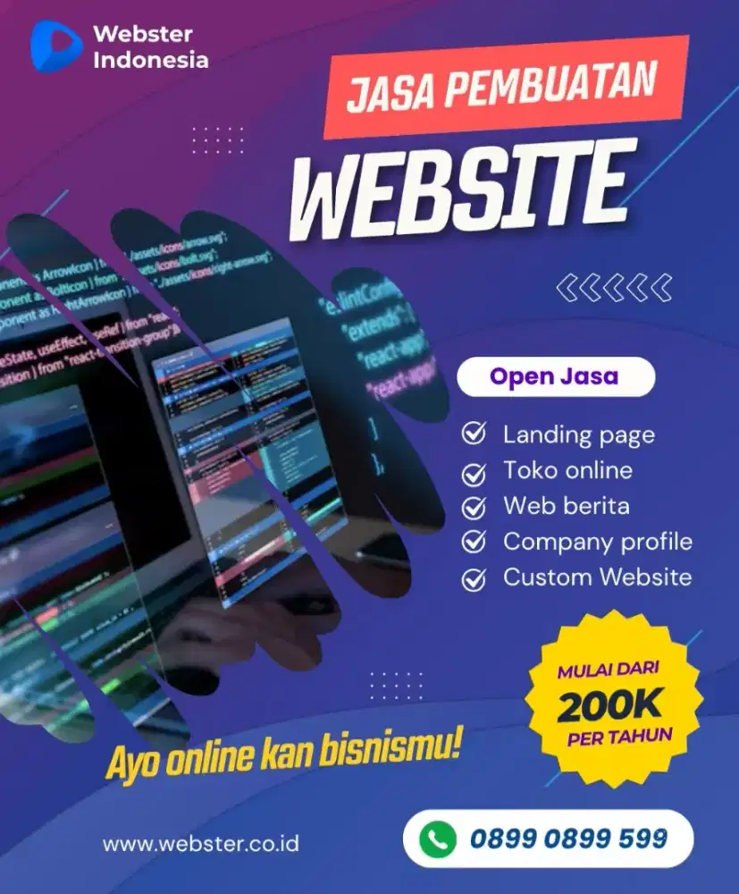 Jasa Pembuatan Website Profesional