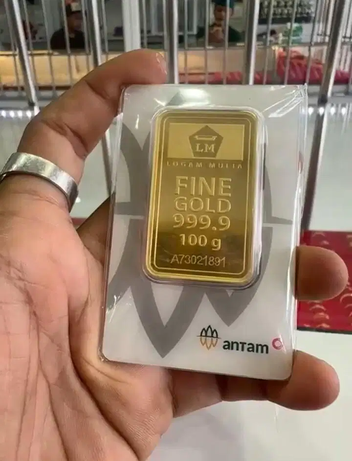 LOGAM MULIA 100 gram  (999.9) 2.780/gram