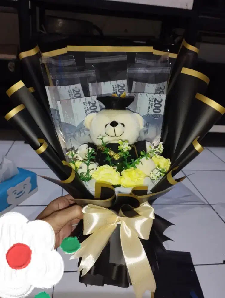 Buket boneka wisuda