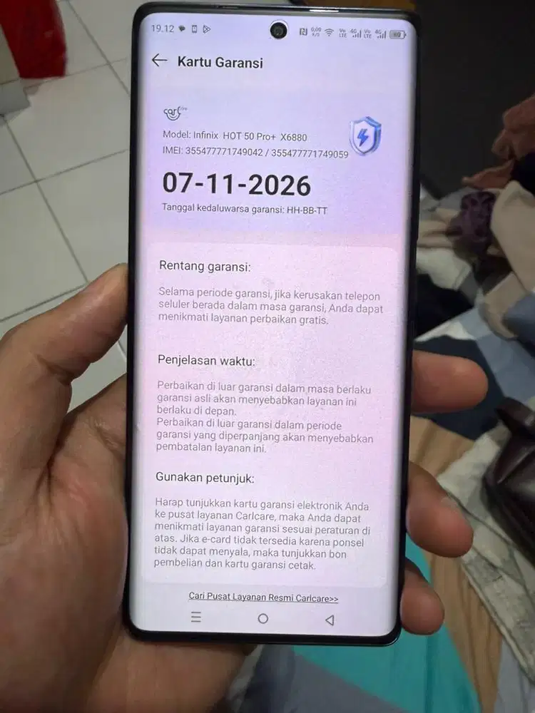INFINIX HOT 50 PRO + PLUS 8/256 FULLSET GARANSI