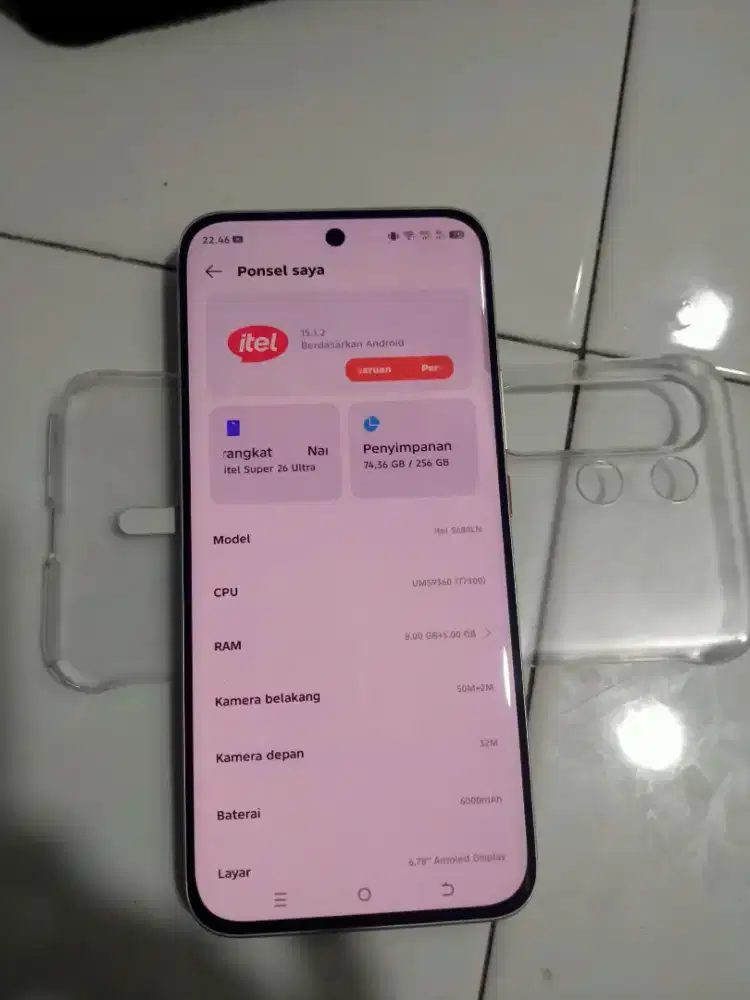 Itel s26 ultra 8/256
