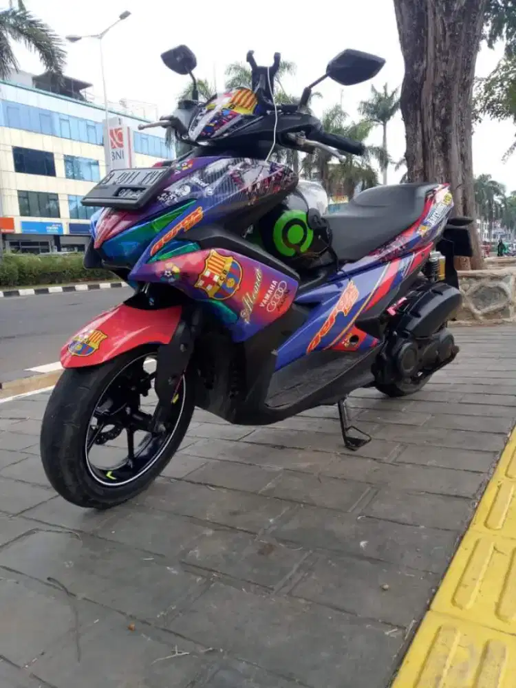 Motor Aerox tipe 2018 pajak hidup surat- surat lengkap