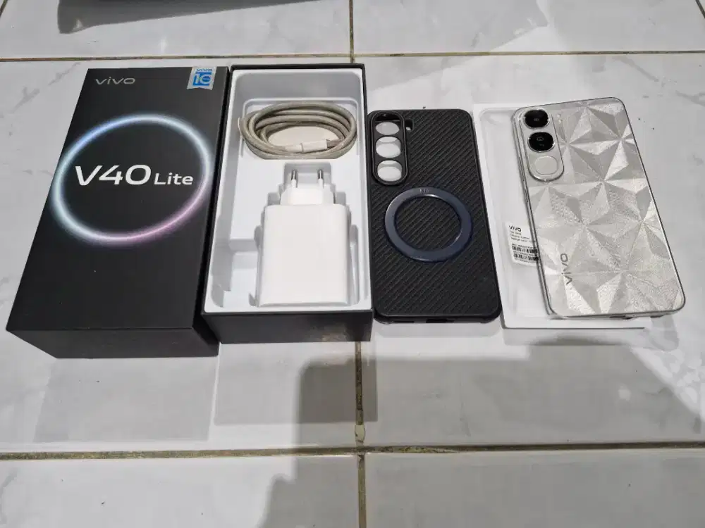 Dijual Vivo V40 Lite 8/256 - Silver Istimewah