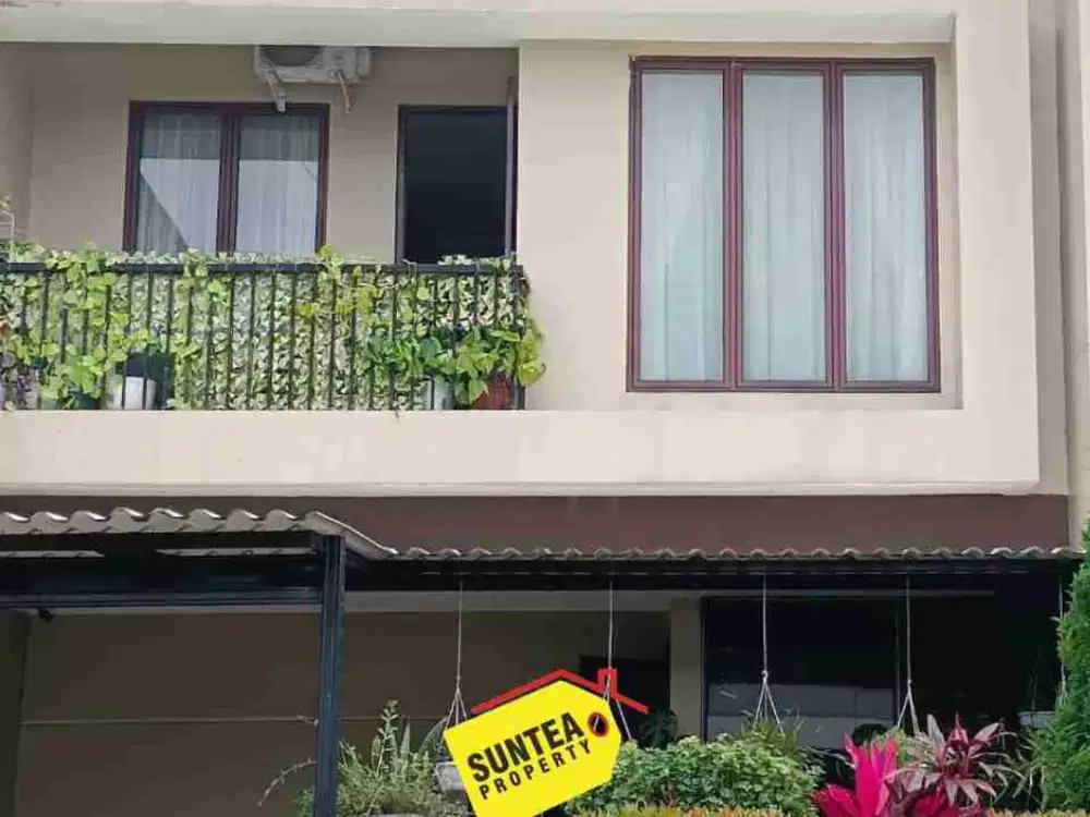 Rumah Hommy di Lingkungan nyaman graga raya bintaro 2 lantai siap huni sp1060