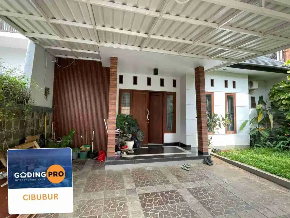 RUMAH ASRI & PRIVATE DI CIPAYUNG – TANAH LUAS, JARANG ADA!