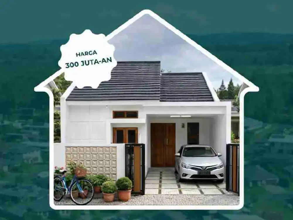 rumah kpr, terlaris, dp 5jt all in. cicilan flat sampai lunas