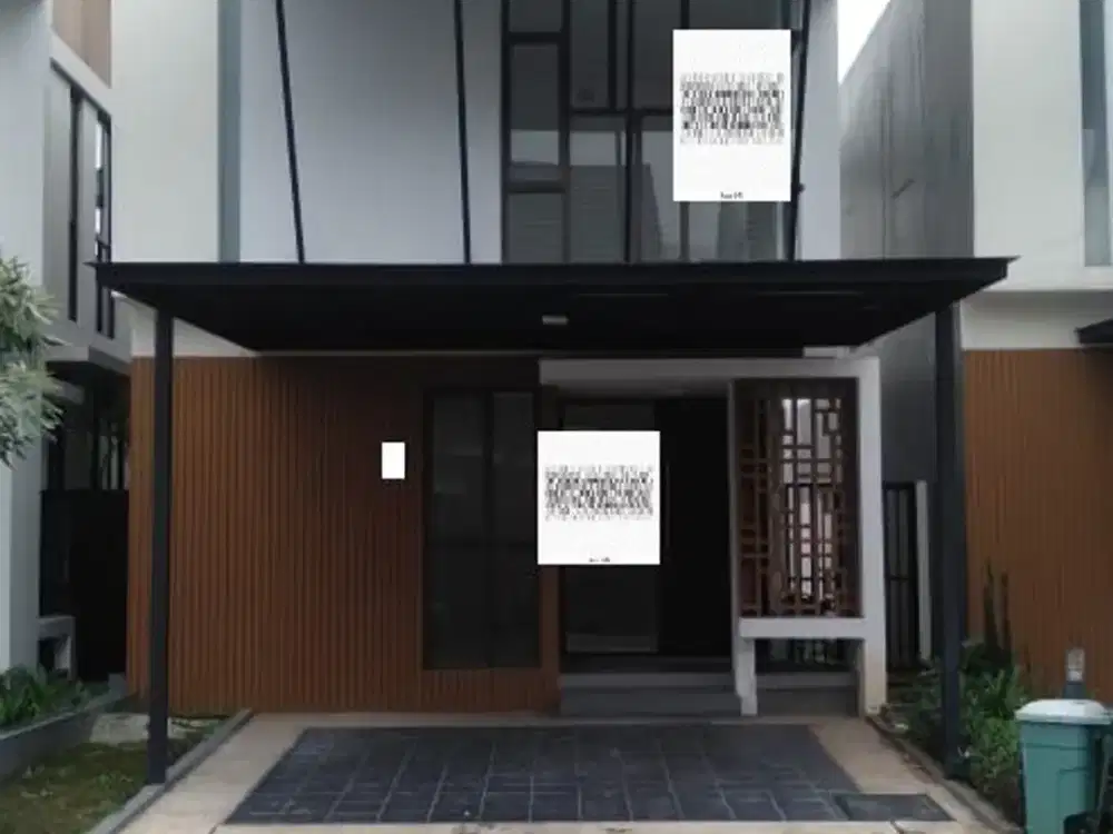 Disewakan rumah murah bagus 2lantai di Cluster Mahakam Jakarta Garden City Jakarta Timur siaphuni minimalis modern