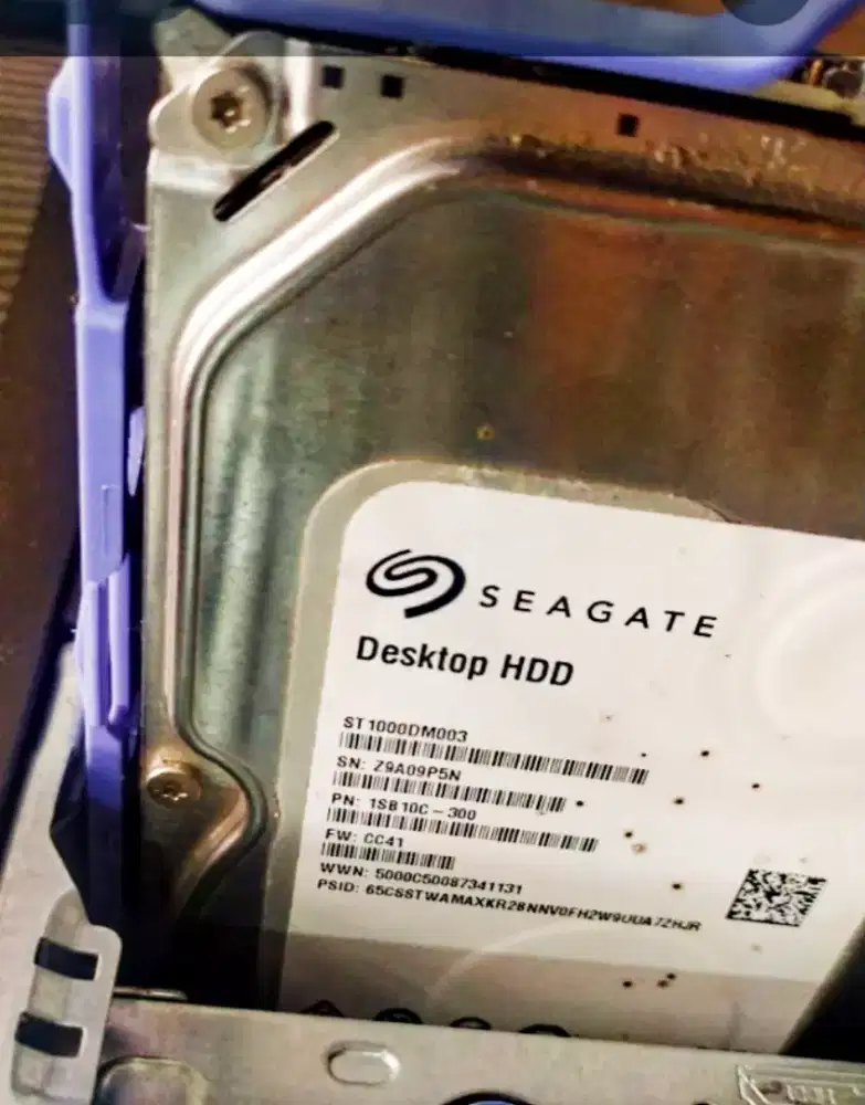 HARDISK SATA3 3,5' FOR PC/CCTV  1TB /1000GB GOOD CONDITION JAKSEL