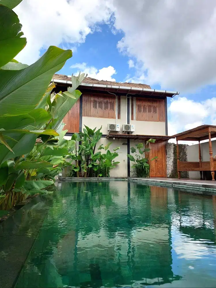 Villa Estetik View Persawahan Cantik dekat Jalan Palagan
