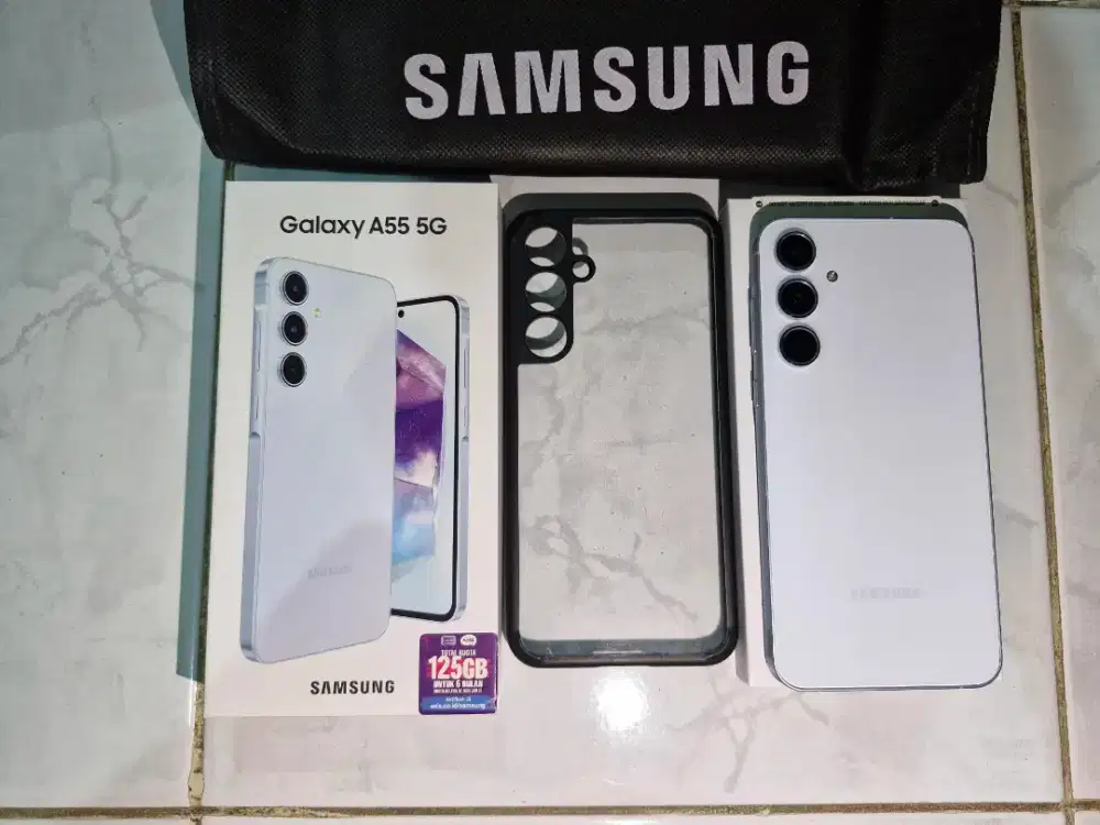Dijual Samsung A55 5g 8/256 Iceblue istimewah