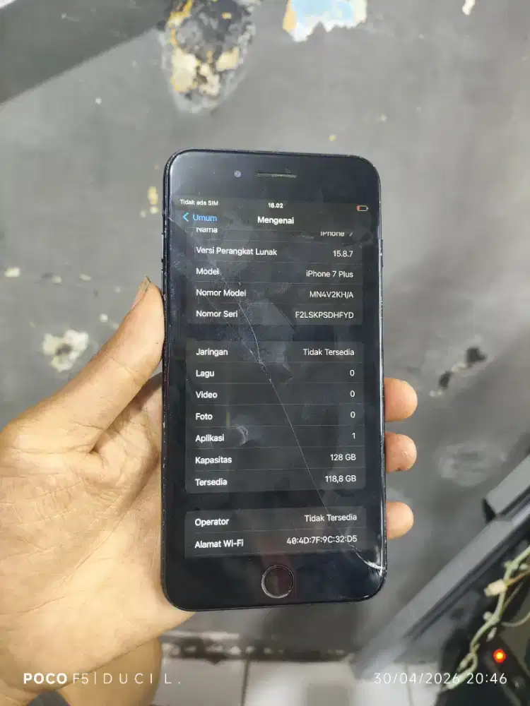 iPhone 7 plus 128 gb