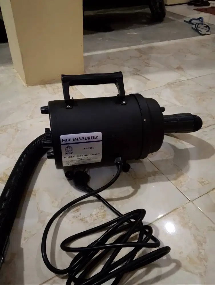Blower angin untuk pengering dogy & kucing dll