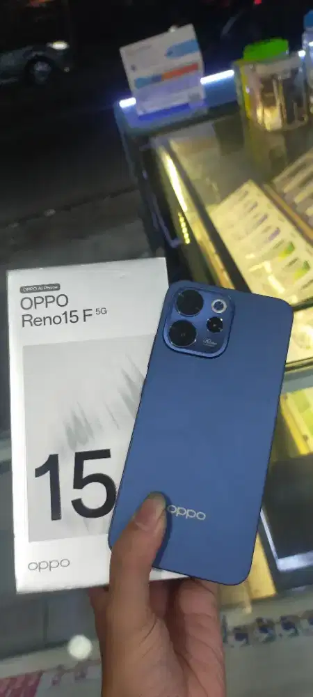 Oppo reno 15f 5g 8/256 like new fullset