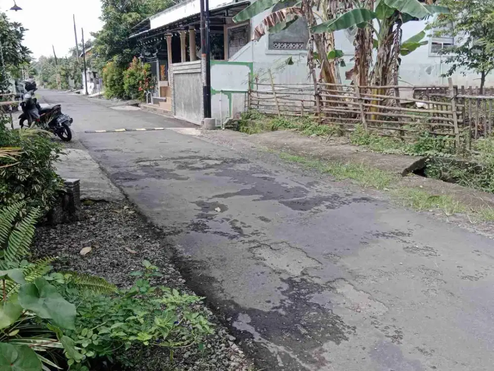 Pekarangan murah & strategis 500m² muka 20m jalan 5m , dekat jalan raya kenokorejo polokarto
