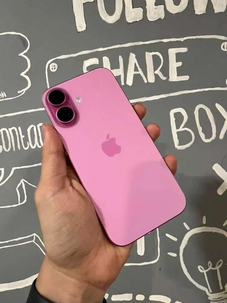 Bh 92% bisa Tukar tambah iphone 16 128gb  full ori IBOX