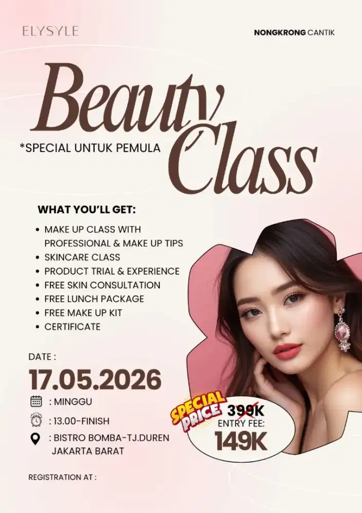 Open Make Up Class