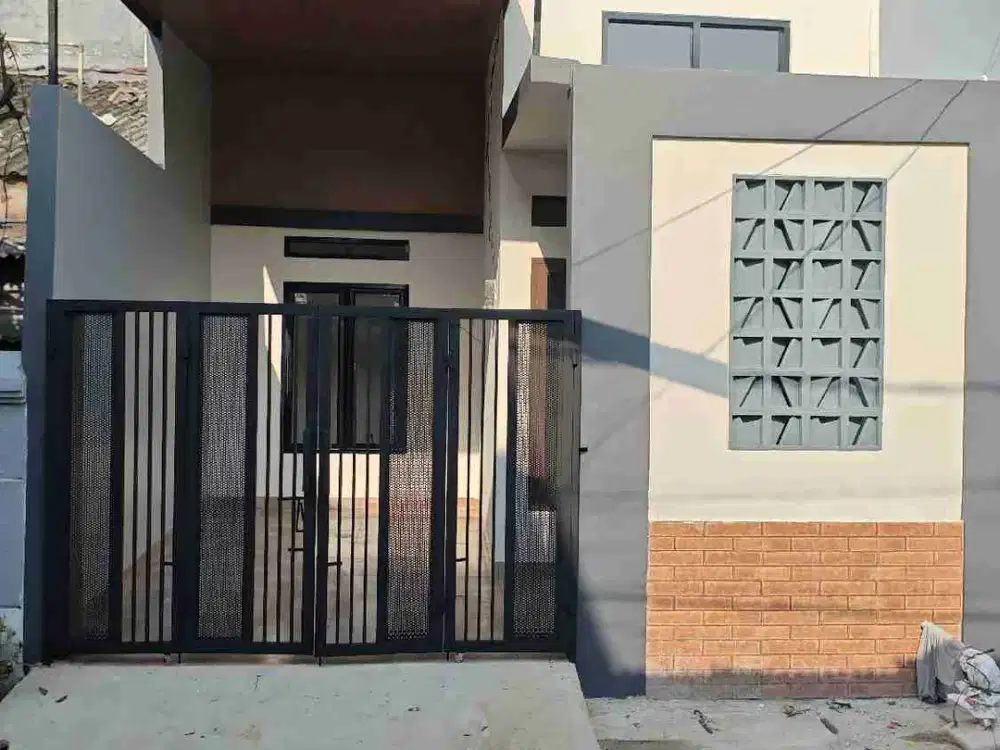 Dijual rumah siap huni di pondok ungu permai sektor V bebas Banjir  Babelan bekasi