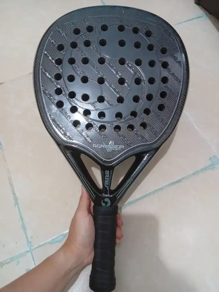 Raket Padel Agressor black