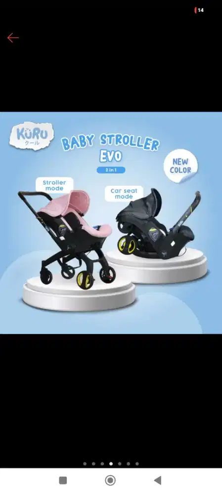 Kuru Evo baby stroller