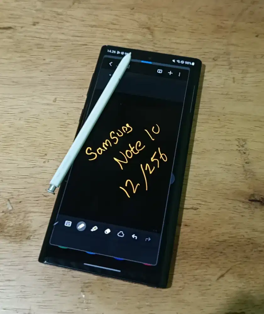 Samsung Note 10 Exynos Inter RAM 12GB Internal 256GB