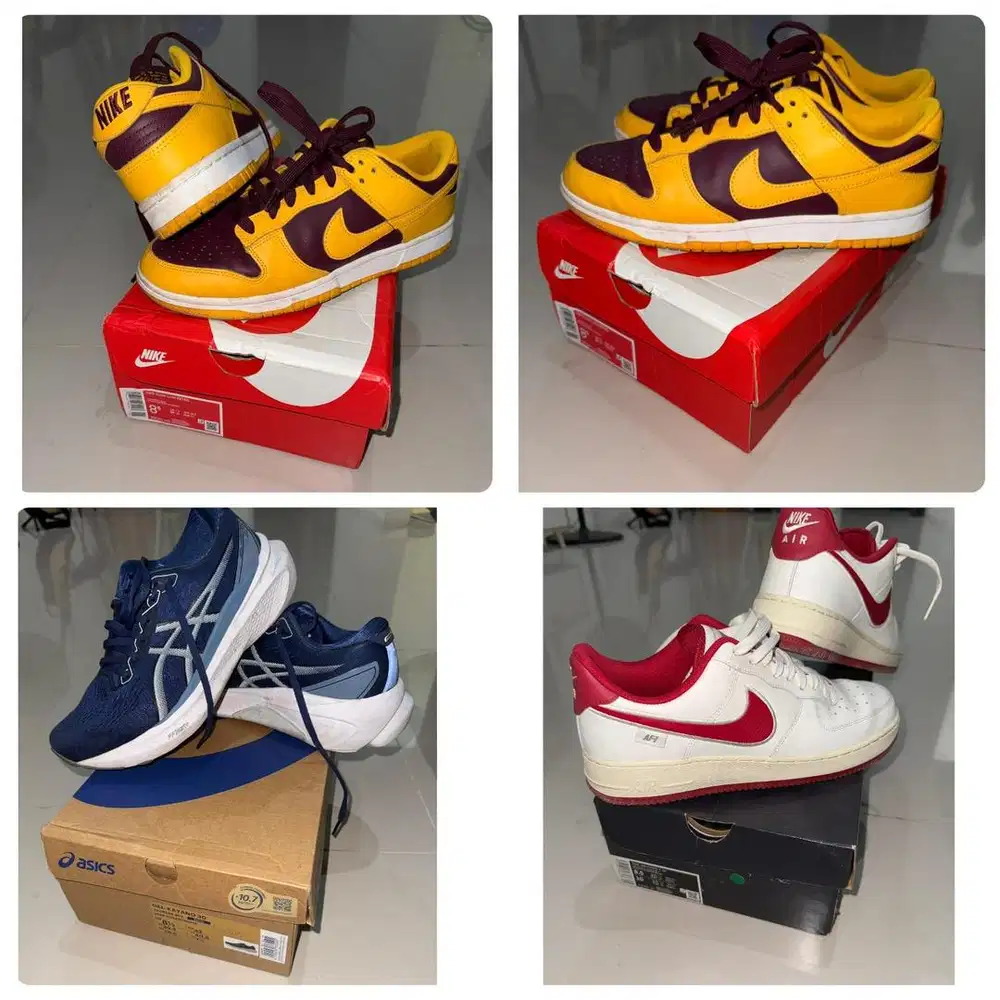 jual sepatu bekas edisi salah size
