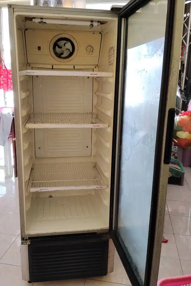 Kulkas Freezer Showcase Minuman Dingin Nyala Bagus