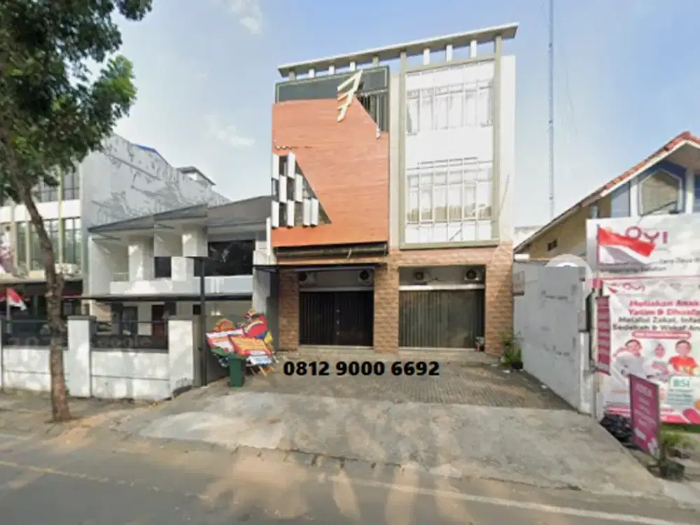 Disewa Ruko 3 Lantai Jalan Boulevard Graha Raya Bintaro Tangerang