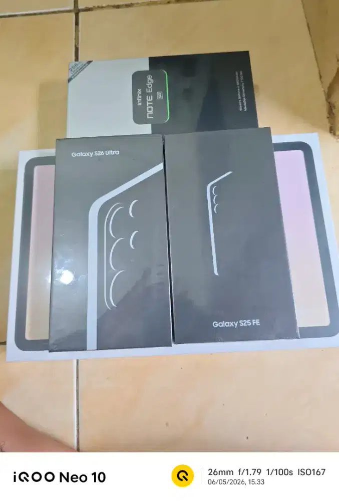 NEW !! Samsung S26 Ultra 512GB / Pink Gold / Garansi Resmi / No Repack