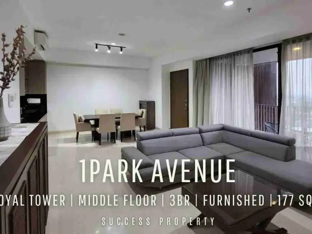 For Sale! 1Park Avenue Tower Royal 3BR Middle Floor with City View