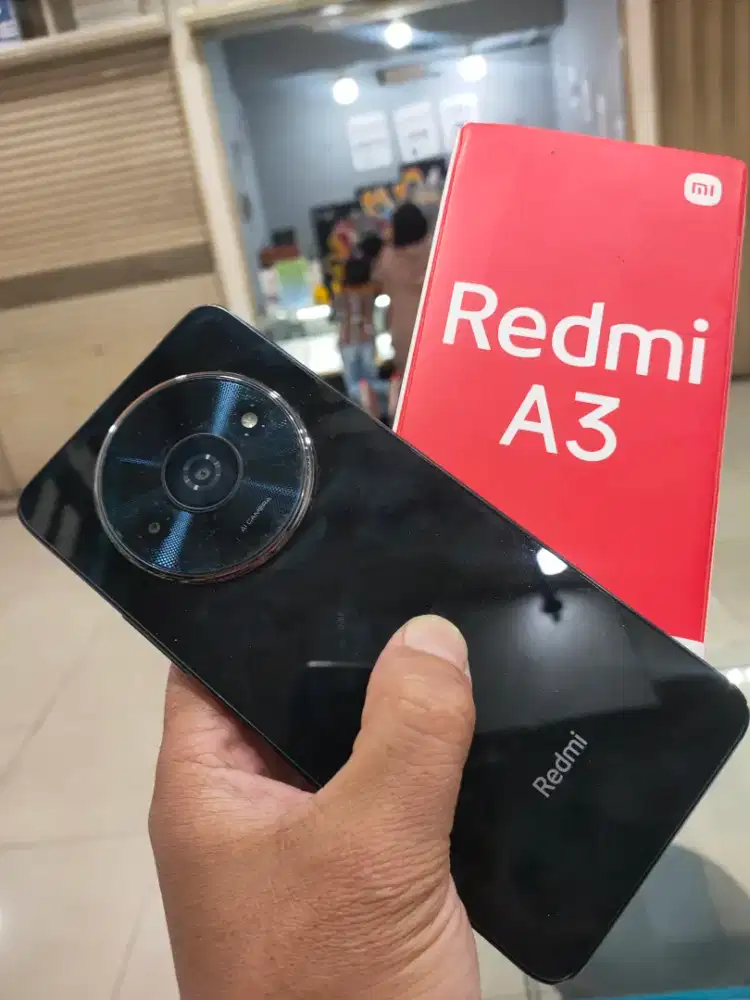 Redmi A3 ram4/128 lengkap mulus no minus