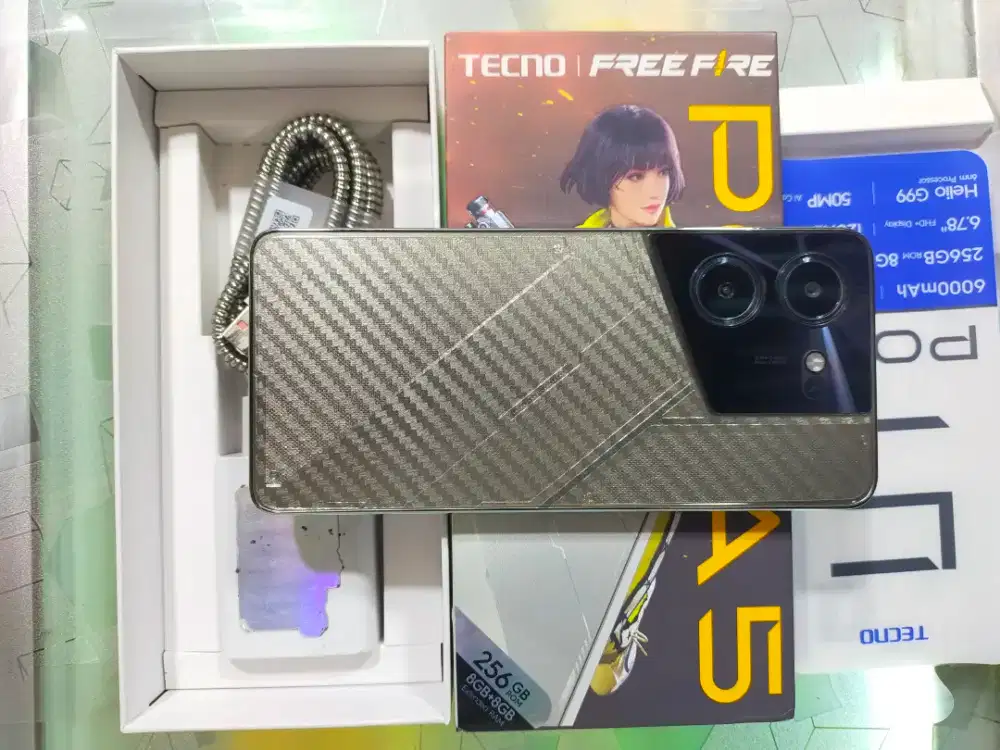 Tecno Pova 5 Nfc Ram 8/256 Second Resmi