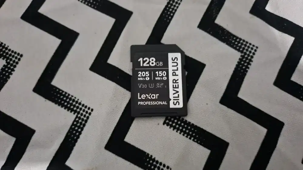 Memory card SDXC 128 Gb lexar silver plus