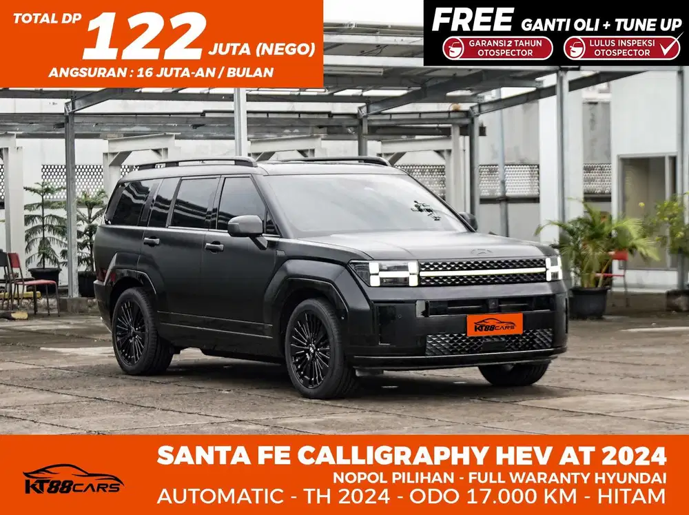 Low Kilometer Bergaransi HYUNDAI SANTAFE CALIGRAPHY HEV (HYBRID) 2024