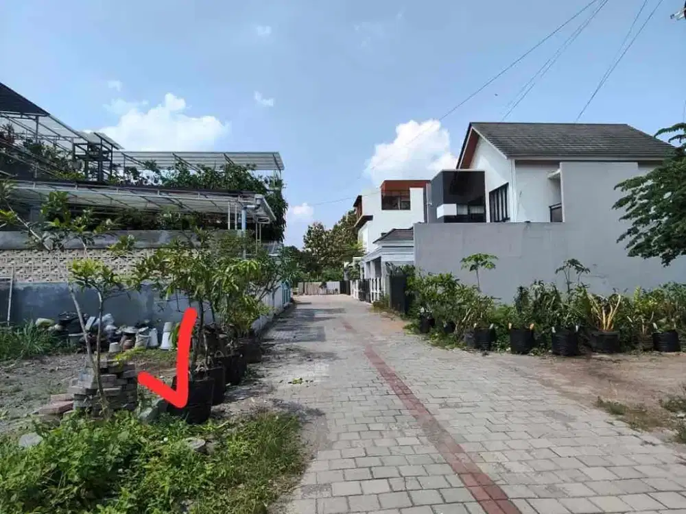 Tanah bonus IMB dekat kampus PPPG dan UII jalan Kaliurang