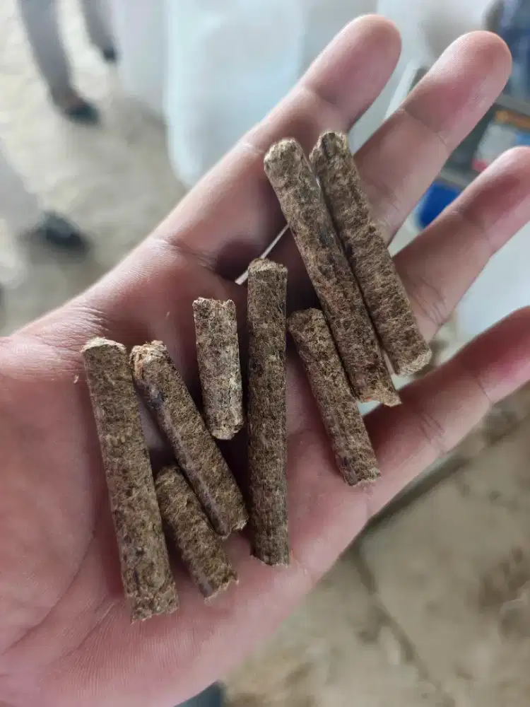 Pelet kayu (ganti batu bara)
