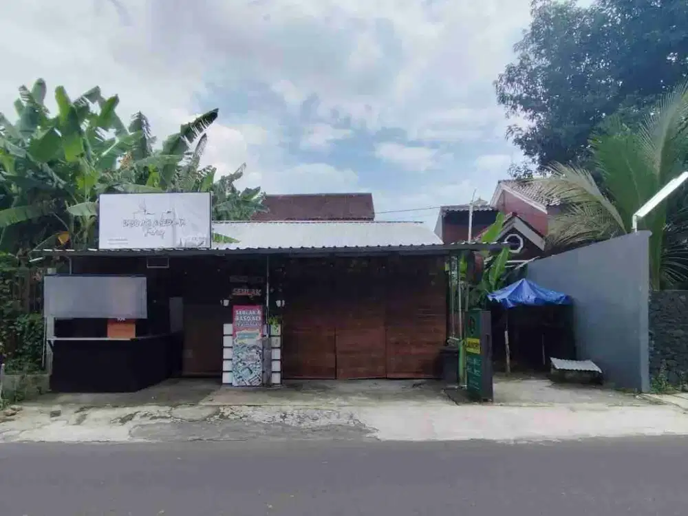 TANAH MURAH BANGET LOKASI STRATEGIS BONUS RUMAH 2 LANTAI DAN RUANG USAHA DI MAGUWOHARJO