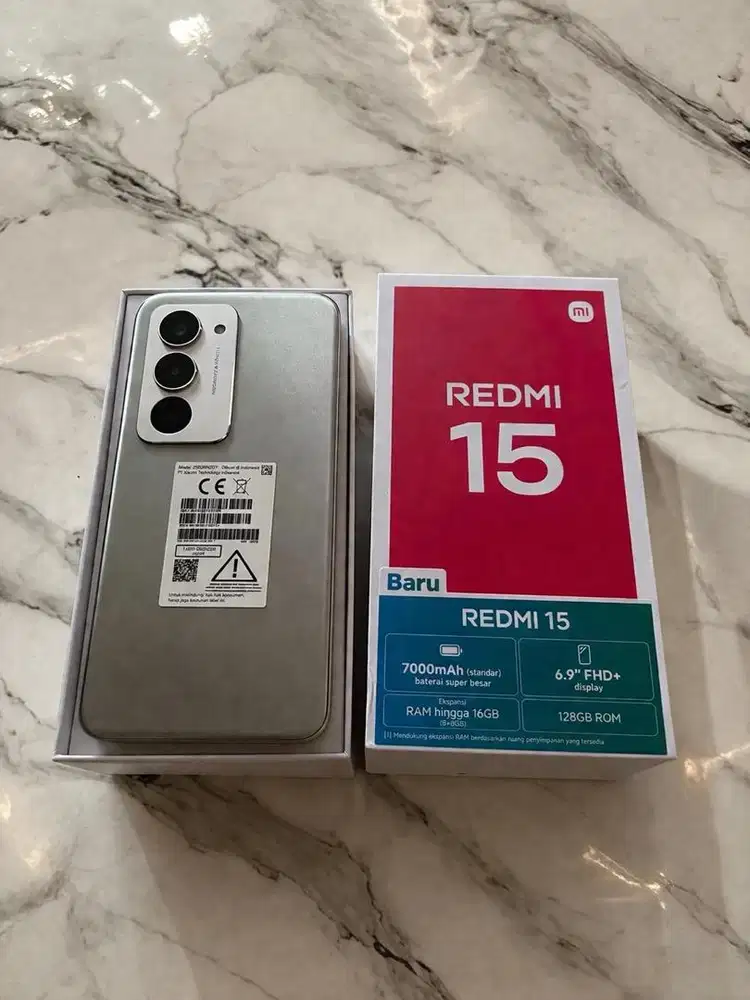 XIAOMI REDMI 15 8/128GB BARU BUKA SEGEL