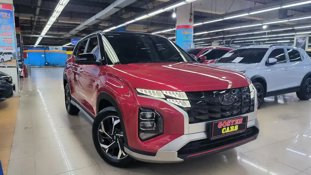 HYUNDAI CRETA Prime 2023,Red,At,Low km,antik,istimewa,Siap pakai,Irit