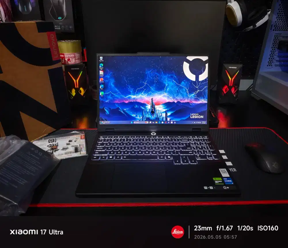 LEGION 5 i7 RTX 5050 BNOB GARANSI RESMI ADP FULLSET