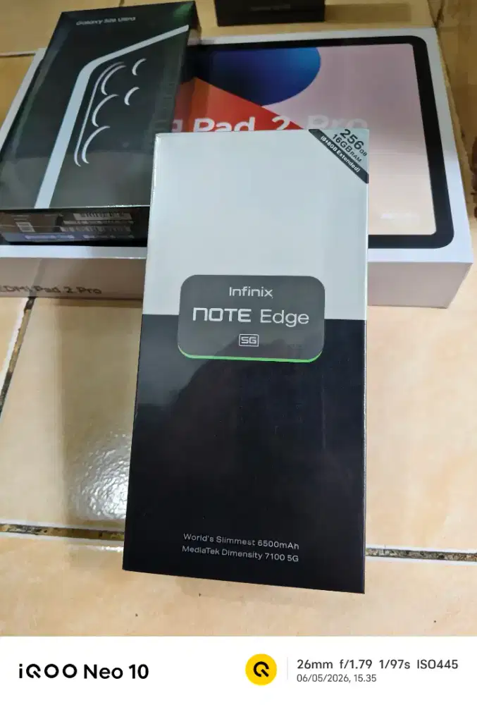 New !! Infinix Note Edge 5G+ 8/256GB / BNIB & SEGEL 100% / Non Repack
