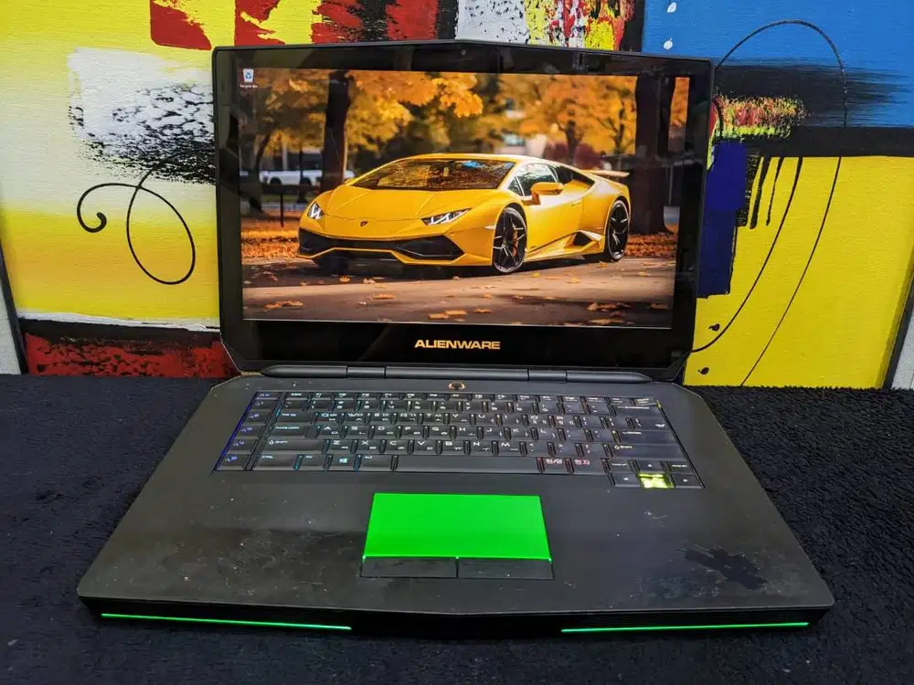 Laptop Gaming Dell Alienware 15 Core i7 Gen 4 8/256 GTX 980 RGB 4K Tou