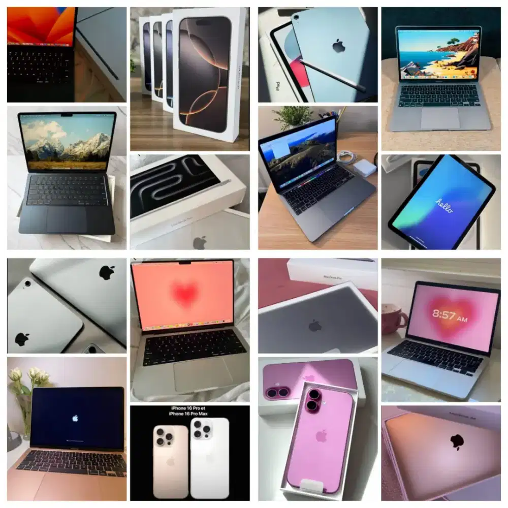 TERIMA JUAL BELI MACBOOK PRO AIR INTEL M1 M2 M3 M4 M5 IPHONE IPAD