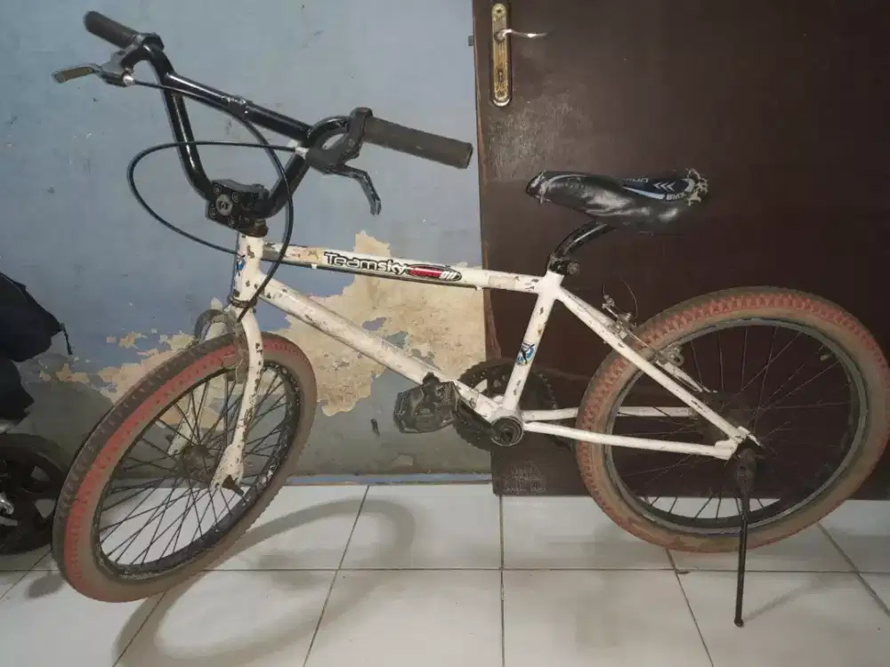 Sepeda BMX siap gowes tinggal di repaint biar mulus