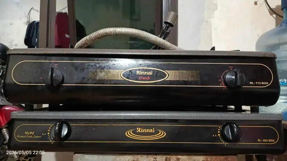Rinnai 2 tungku api jumbo Type 602 & 712 BGX