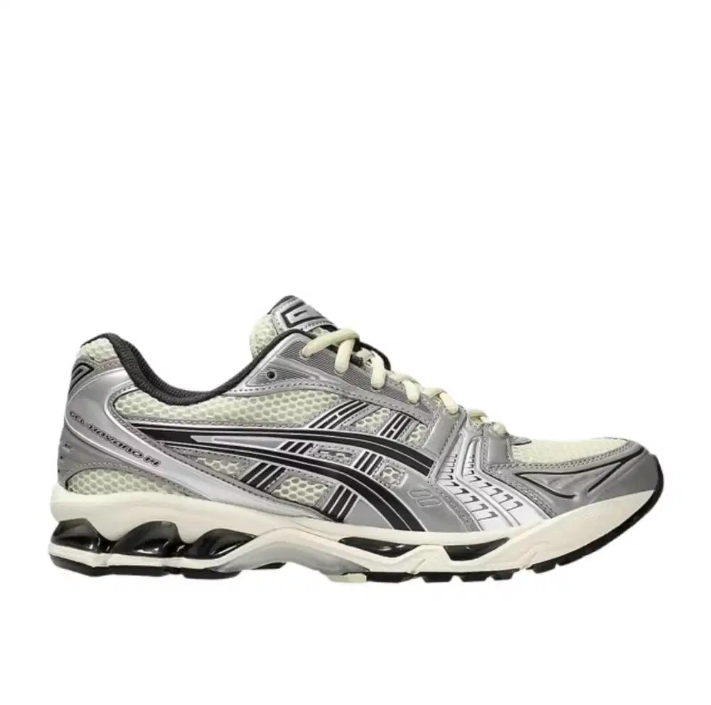 Unisex ASICS Gel Kayano 14 Oyster White Steeple Grey Sz 41 (26cm)