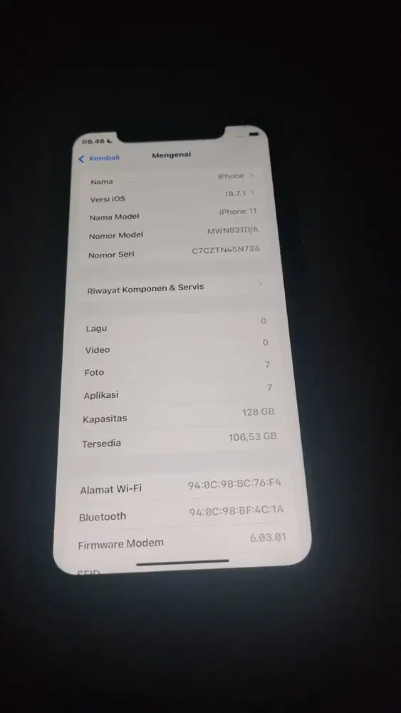 Jual iPhone 11 inter