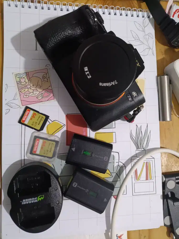 Sony a7mark3 + dua lensa