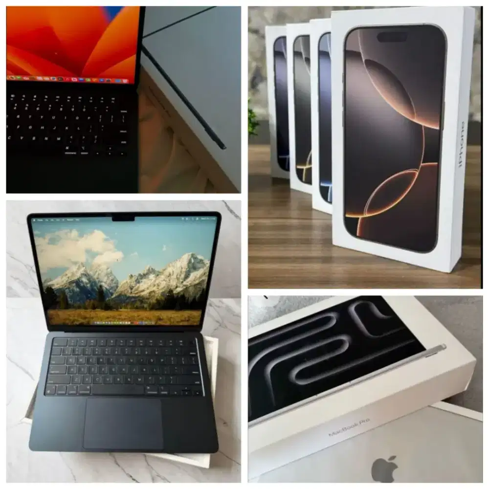 Terima Jual Beli Macbook Pro Air M1 M2 M3 M4 M5 iPhone iPad Ditampung