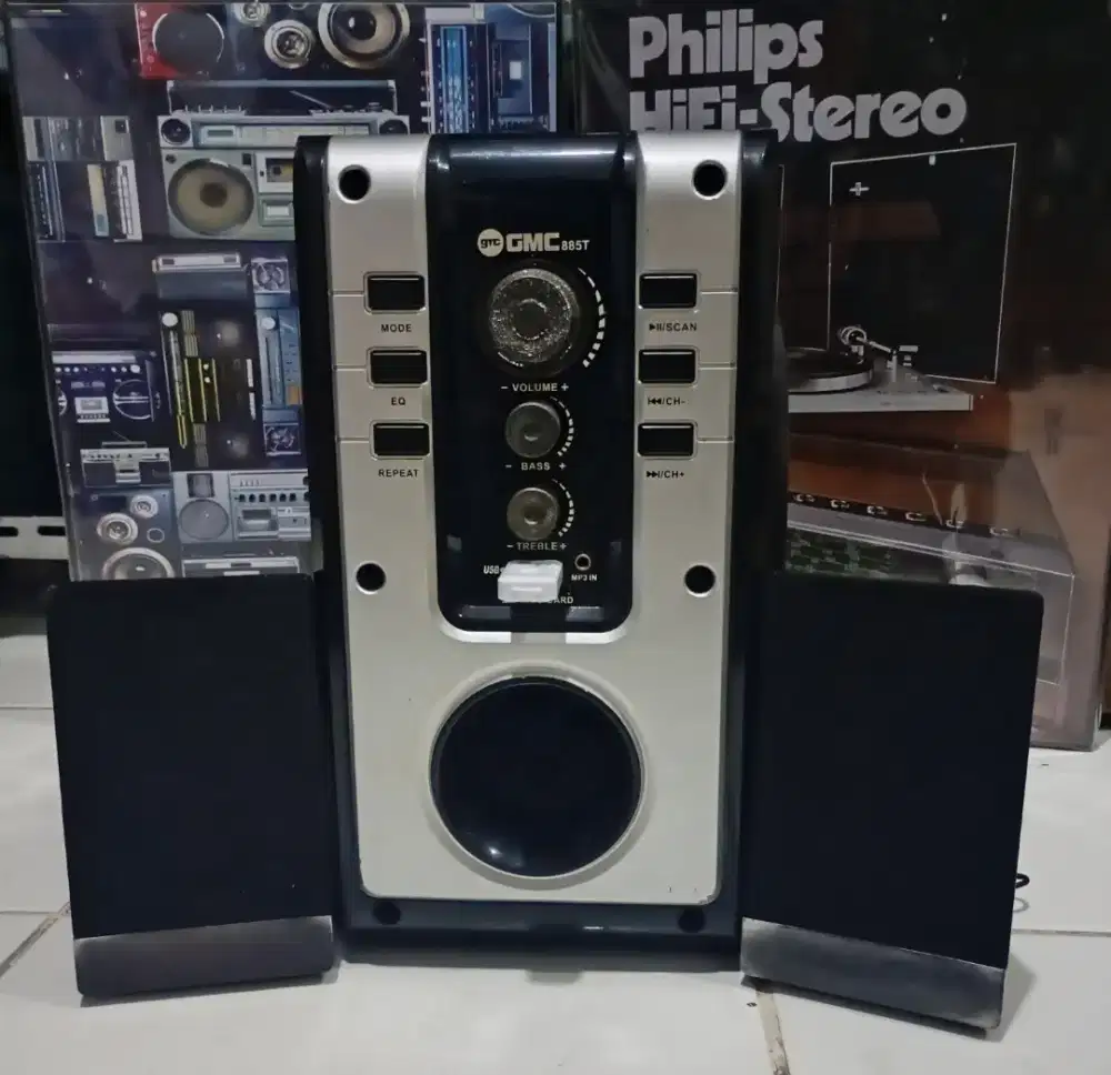 Sound speker GMC Blototh Suara mantap